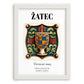Žatec, Czech Republic – Historic Cities Art Print, placed in minimal white frame