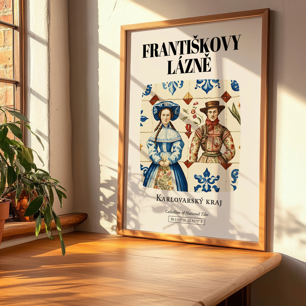 Františkovy Lázně, Czech Republic – Travel Print, clean layout with no caption