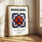 Heidelberg, Germany – Travel Poster, styled in a charming Paris street view