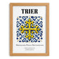 Trier, Germany – Travel Print, set in oak frame