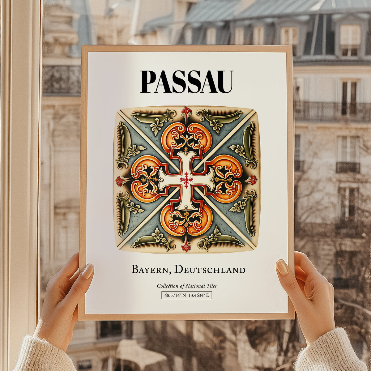 Passau, Germany – Global Cities Wall Print