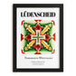 Lüdenscheid, Germany – Travel Poster, in sleek black frame