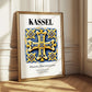 Kassel, Germany – Cultural Heritage Wall Art, styled in a charming Paris street view