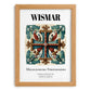 Wismar, Germany – Travel Poster, set in oak frame