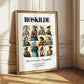 Roskilde, Denmark – Travel Poster, styled in a charming Paris street view