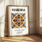 Kuressaare, Estonia – Tourist Destination Poster, styled in a charming Paris street view