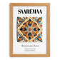 Kuressaare, Estonia – Tourist Destination Poster, set in oak frame