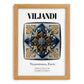 Viljandi, Estonia – Architectural Travel Art, set in oak frame