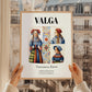 Valga, Estonia – National Pride Wall Decor