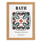 Bath, England – Travel Wall Decor, set in oak frame