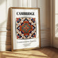 Cambridge, England – Travel Poster, styled in a charming Paris street view
