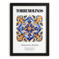 Torremolinos, Spain – Travel Print, in sleek black frame