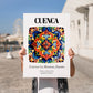Cuenca, Spain – Travel Print, no-text version framed in wood