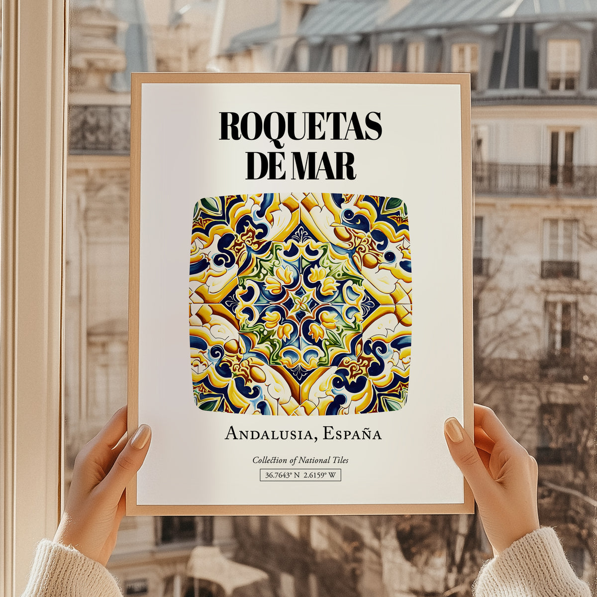 Roquetas De Mar, Spain – National Pride Wall Decor