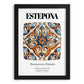 Estepona, Spain – Travel Poster, in sleek black frame
