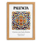 Palencia, Spain – Travel Poster, set in oak frame