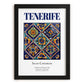 Tenerife, Spain – Travel Print, in sleek black frame