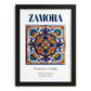 Zamora, Spain – Travel Print, in sleek black frame