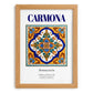 Carmona, Spain – Travel Print, set in oak frame