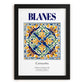 Blanes, Spain – Travel Print, in sleek black frame
