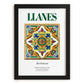 Llanes, Spain – Travel Wall Art, in sleek black frame
