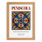 Peniscola, Spain – World Travel Art, set in oak frame
