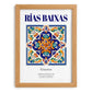 Rías Baixas, Spain – Travel Wall Decor, set in oak frame
