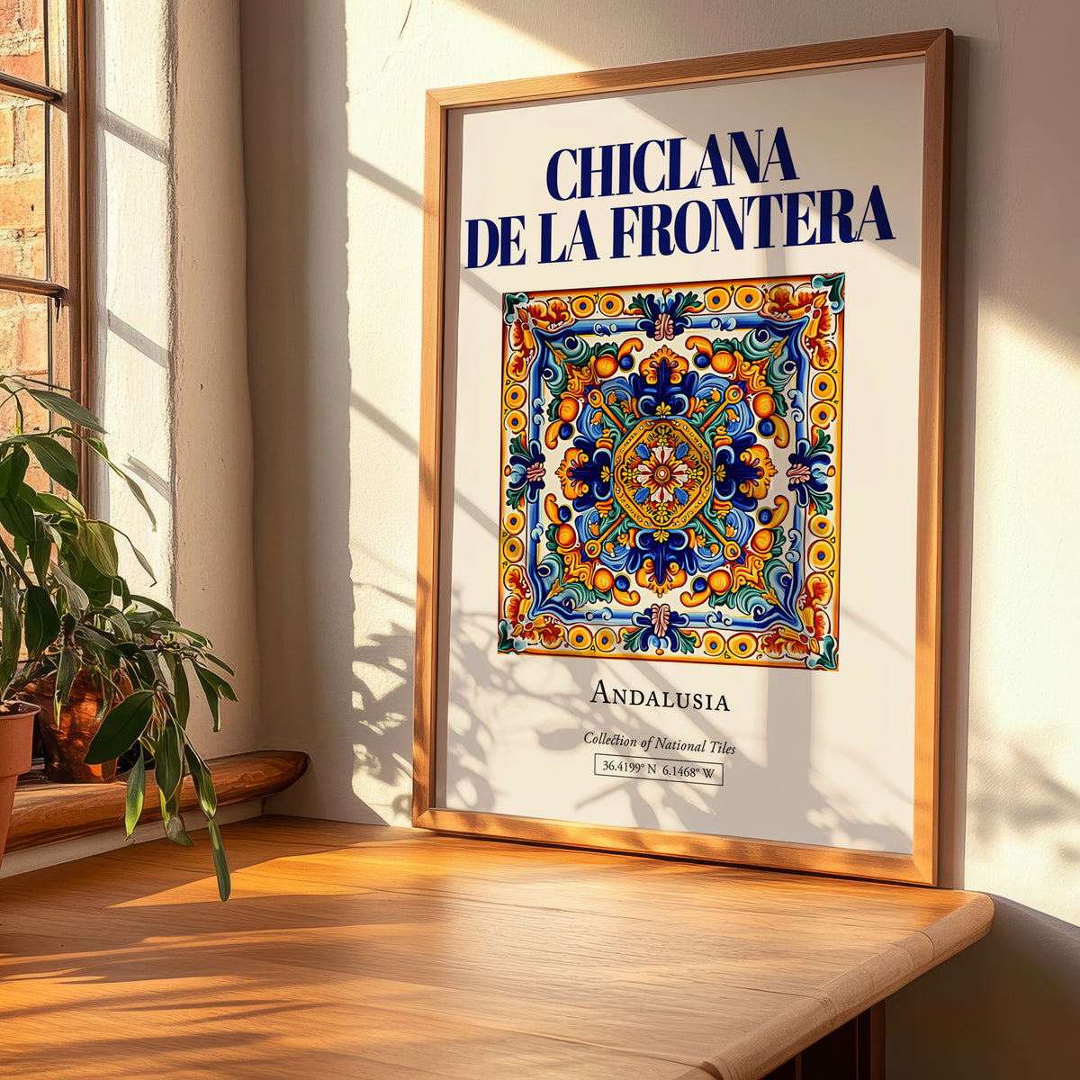 Chiclana de la Frontera, Spain – Travel Destination Art, clean layout with no caption