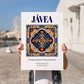 Jávea, Spain – Travel Print, no-text version framed in wood