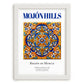 Mojón Hills, Spain – World Travel Art, placed in minimal white frame