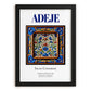 Adeje, Spain – World Heritage Travel Poster, in sleek black frame
