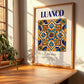Luanco, Spain – Travel Poster, clean layout with no caption