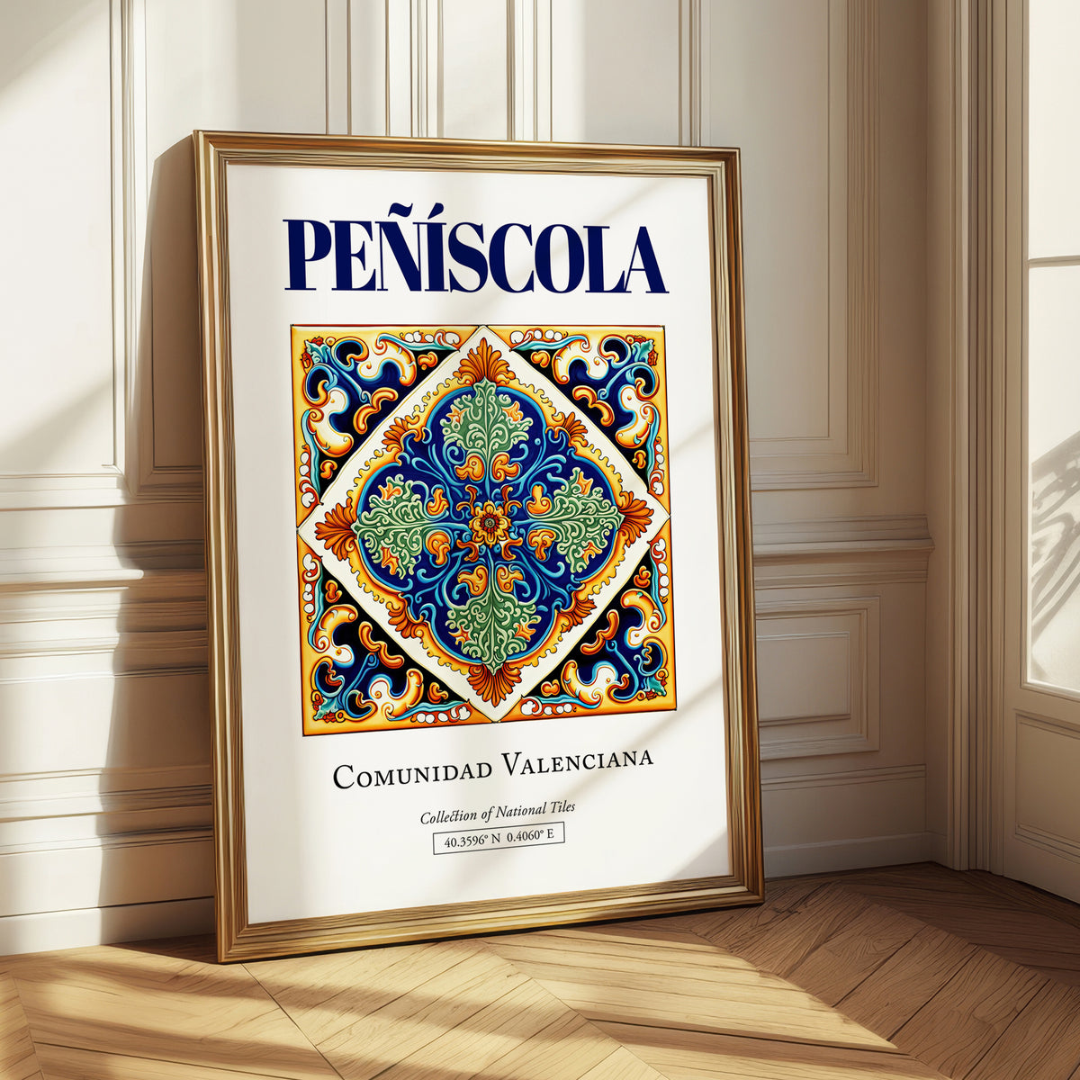 Peñíscola, Spain – World Travel Art, styled in a charming Paris street view