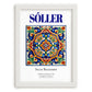 Sóller, Spain – Travel Print, placed in minimal white frame