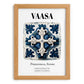 Vaasa, Finland – Travel Wall Art, set in oak frame