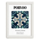 Porvoo, Finland – Historic Cities Art Print, placed in minimal white frame