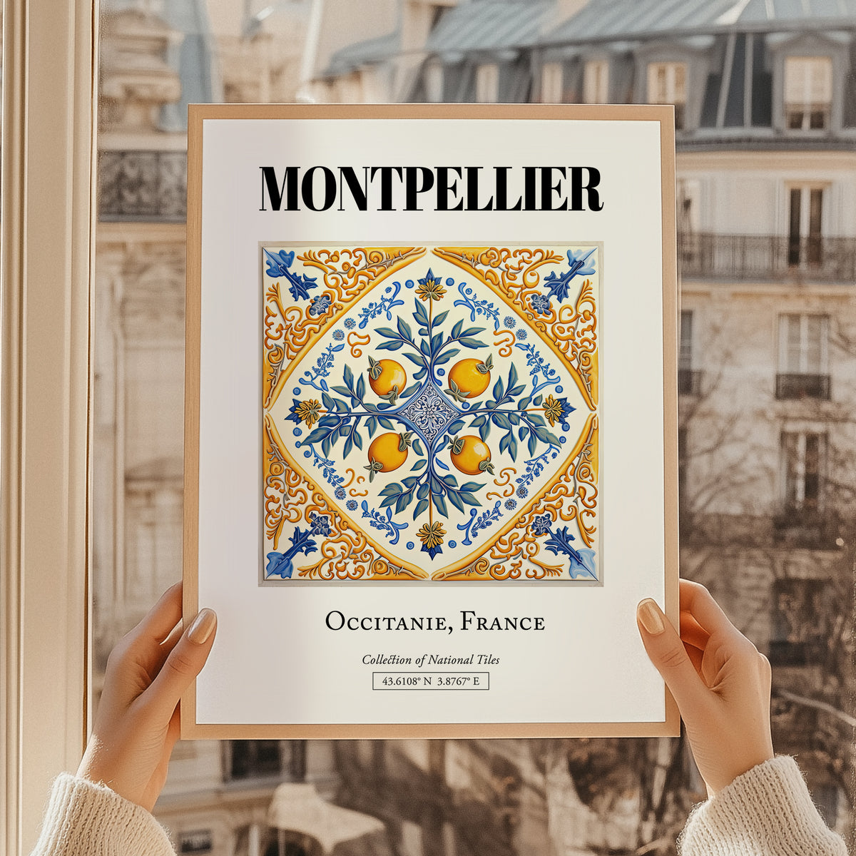 Montpellier, France – Architectural Travel Art