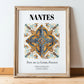 Nantes, France – Wanderlust Wall Decor, in wooden frame leaning on the floor