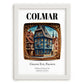 Colmar, France – Travel Wall Decor, placed in minimal white frame