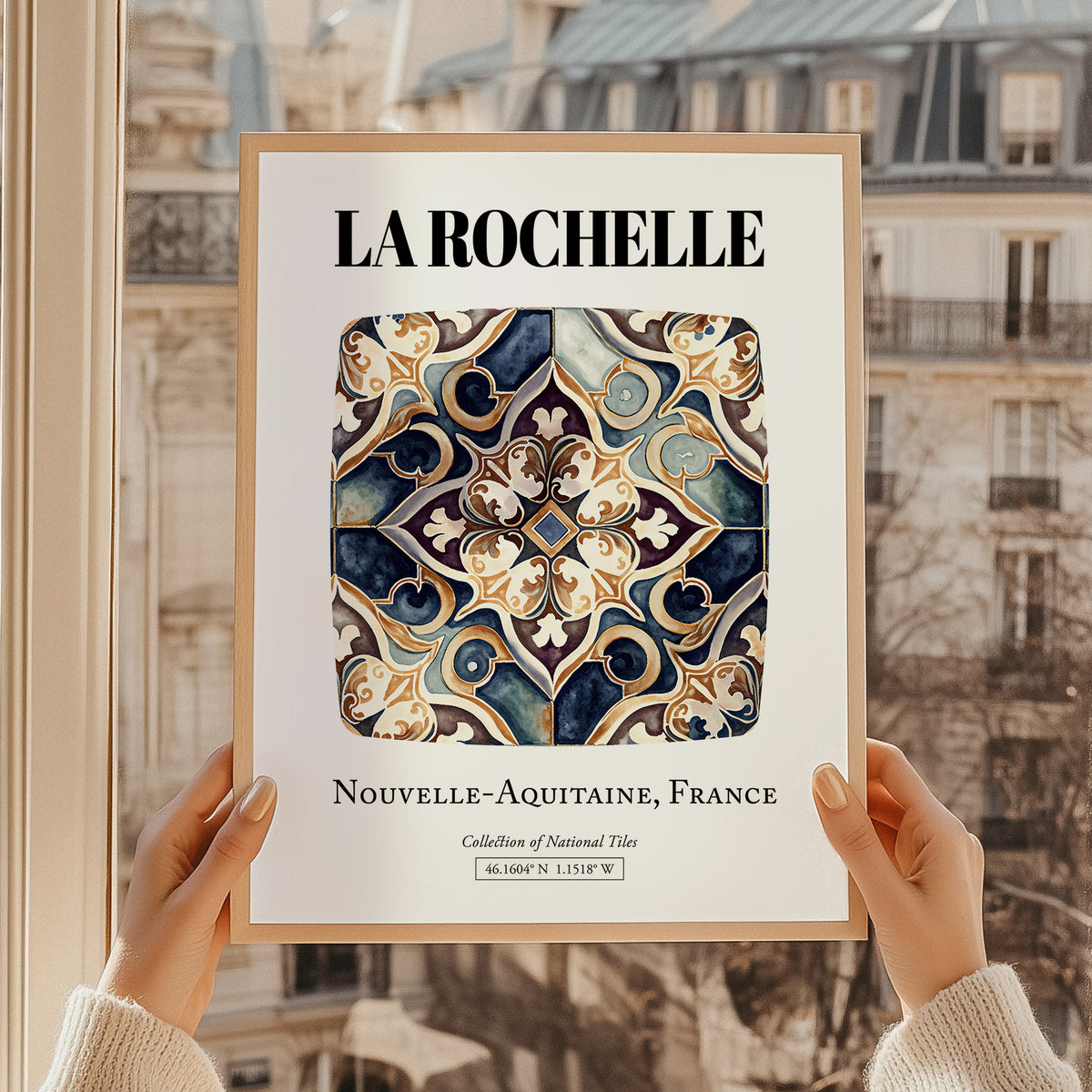 La Rochelle, France – Historic Cities Art Print