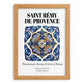 Saint-rémy-de-provence, France – Architectural Travel Art, set in oak frame