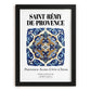 Saint-rémy-de-provence, France – Architectural Travel Art, in sleek black frame