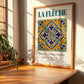 La Flèche, France – Away From Home Poster, clean layout with no caption