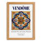 Vendôme, France – Travel Poster, set in oak frame