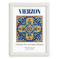 Vierzon, France – Travel Print, placed in minimal white frame