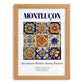 Montluçon, France – Travel Wall Art, set in oak frame