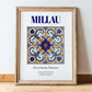 Millau, France – Travel Wall Decor, in wooden frame leaning on the floor