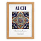 Auch, France – Travel Poster, set in oak frame
