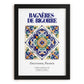 Bagnères-de-Bigorre, France – Travel Wall Decor, in sleek black frame