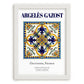Argelès-Gazost, France – Travel Wall Decor, placed in minimal white frame